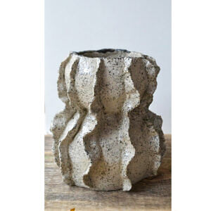 Wazon ceramiczny - falisty