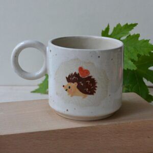 Kubek Jeżyk z sercem