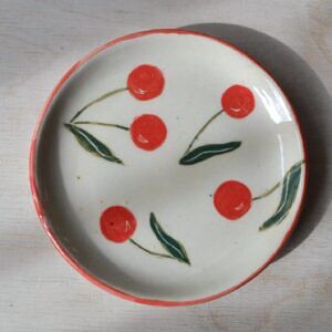 Talerzyk w wiśnie - 10 cm