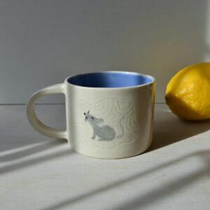 Kubek z myszką - niebieski